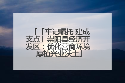 「牢记嘱托 建成支点」崇阳县经济开发区：优化营商环境 厚植兴业沃土