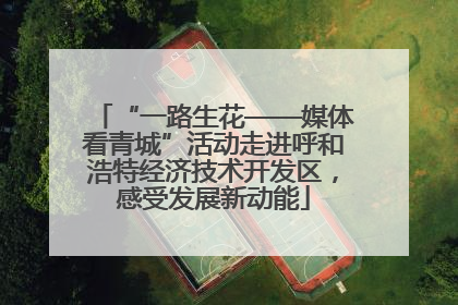 “一路生花——媒体看青城”活动走进呼和浩特经济技术开发区，感受发展新动能