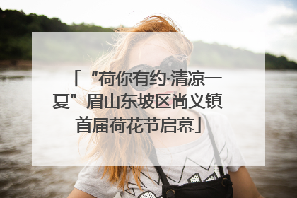 “荷你有约·清凉一夏”眉山东坡区尚义镇首届荷花节启幕