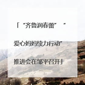 “齐鲁润春蕾”“爱心妈妈续力行动”推进会在邹平召开