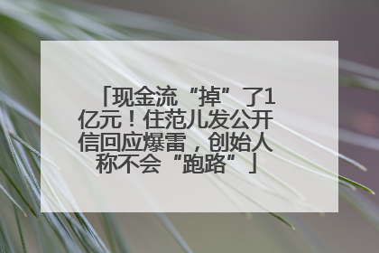 现金流“掉”了1亿元！住范儿发公开信回应爆雷，创始人称不会“跑路”