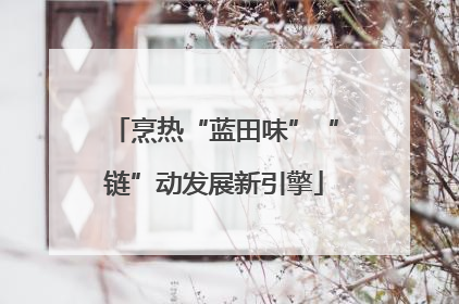 烹热“蓝田味”“链”动发展新引擎