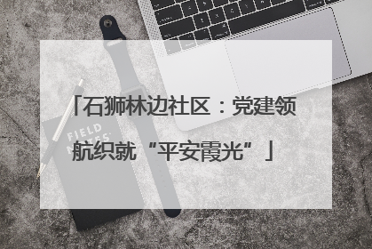 石狮林边社区：党建领航织就“平安霞光”