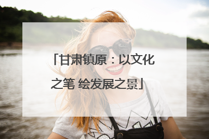 甘肃镇原：以文化之笔 绘发展之景