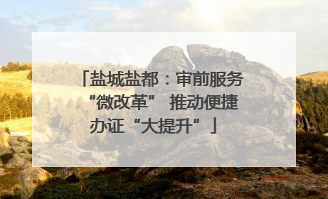 盐城盐都：审前服务“微改革” 推动便捷办证“大提升”