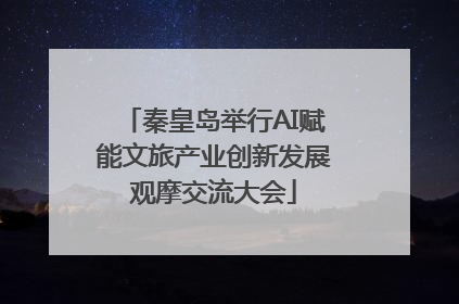 秦皇岛举行AI赋能文旅产业创新发展观摩交流大会