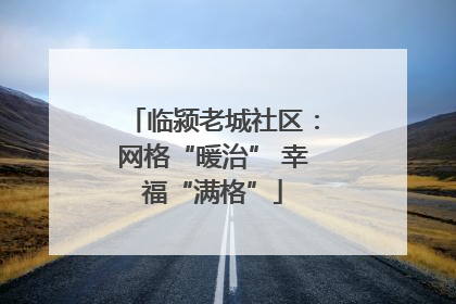 临颍老城社区：网格“暖治” 幸福“满格”