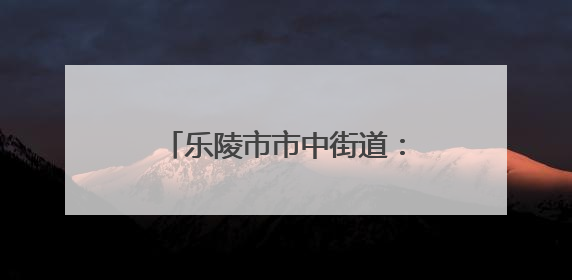 乐陵市市中街道：幸福市集解锁“沉浸式”宣讲新场景