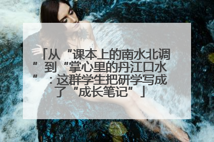 从“课本上的南水北调”到“掌心里的丹江口水”：这群学生把研学写成了“成长笔记”