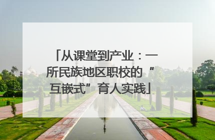 从课堂到产业：一所民族地区职校的“互嵌式”育人实践