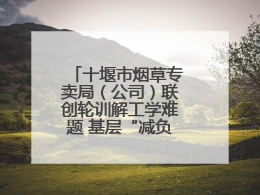 十堰市烟草专卖局（公司）联创轮训解工学难题 基层“减负”更“赋能”