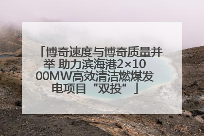 博奇速度与博奇质量并举 助力滨海港2×1000MW高效清洁燃煤发电项目“双投”
