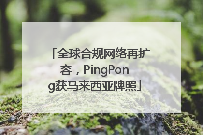 全球合规网络再扩容，PingPong获马来西亚牌照