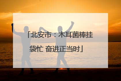 北安市：木耳菌棒挂袋忙 奋进正当时