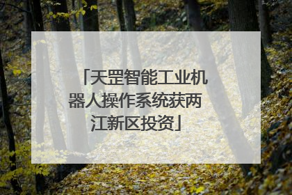天罡智能工业机器人操作系统获两江新区投资