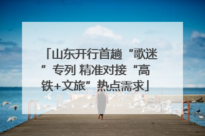 山东开行首趟“歌迷”专列 精准对接“高铁+文旅”热点需求