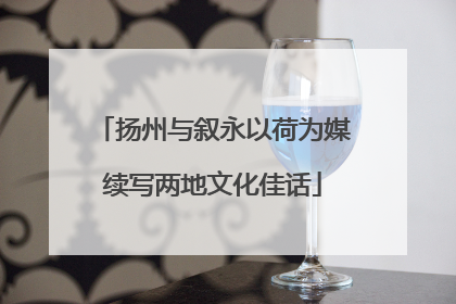 扬州与叙永以荷为媒续写两地文化佳话