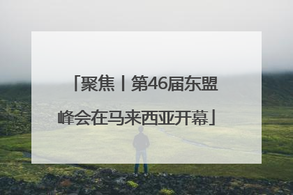 聚焦丨第46届东盟峰会在马来西亚开幕