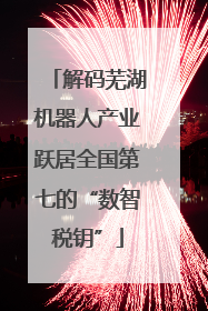 解码芜湖机器人产业跃居全国第七的“数智税钥”