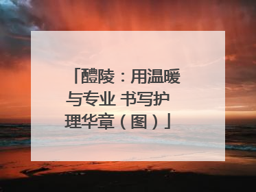 醴陵：用温暖与专业 书写护理华章（图）