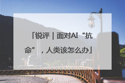锐评｜面对AI“抗命”，人类该怎么办